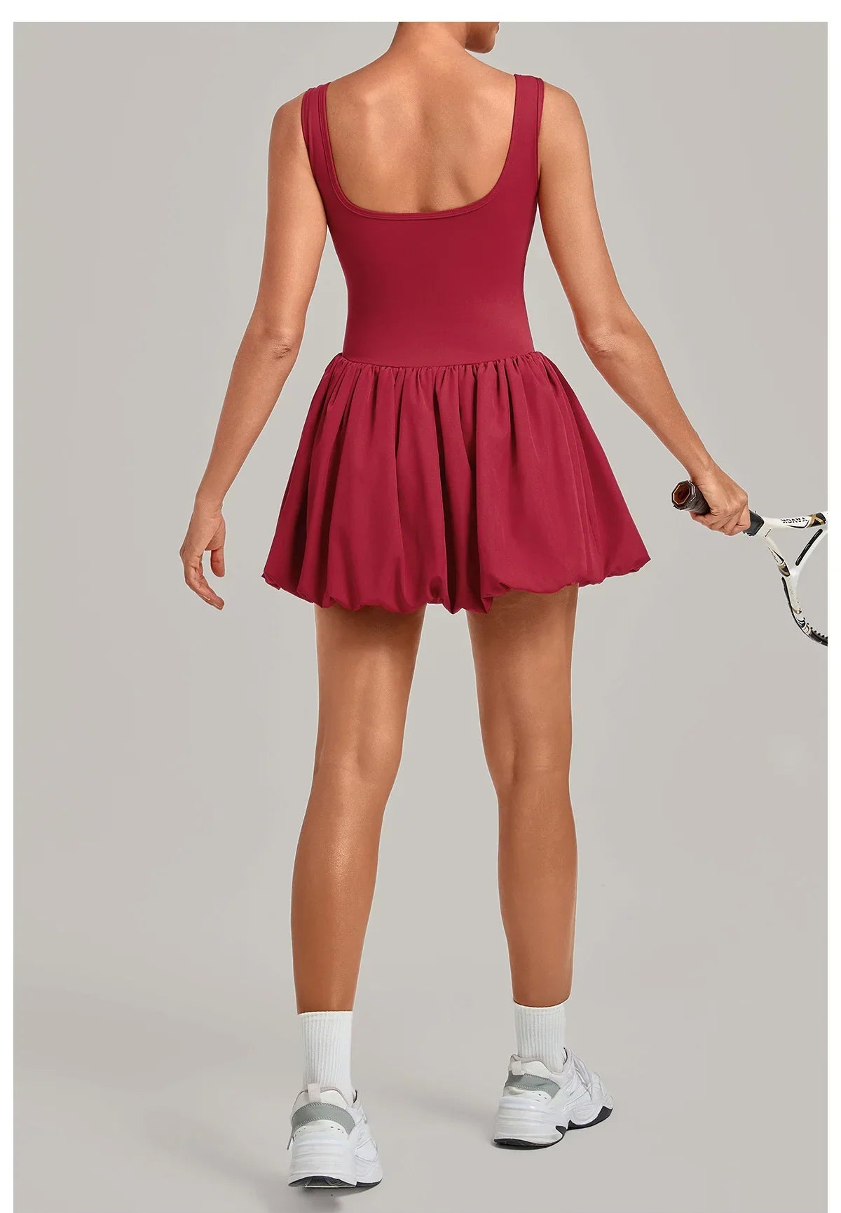 Fluffy Skirt Golf Dress
