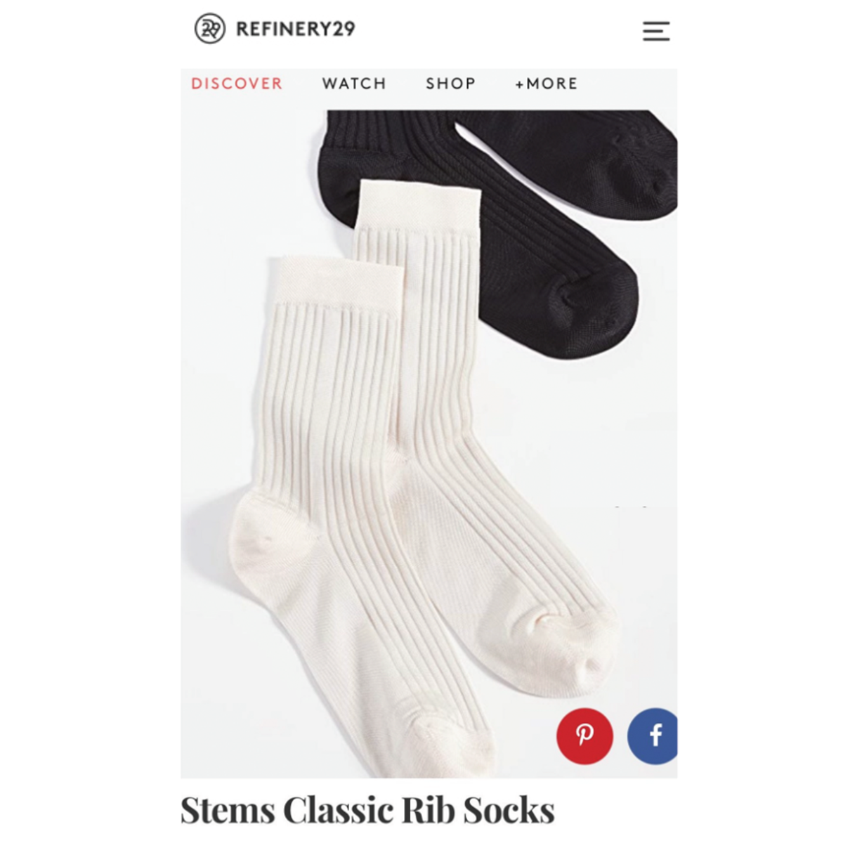 2-Pack Italian Silky Rib Socks