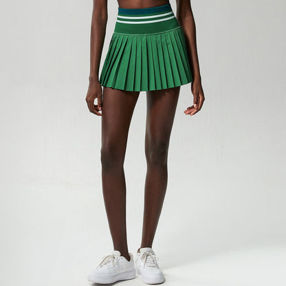 High Waist Thread Sports Short Skirt