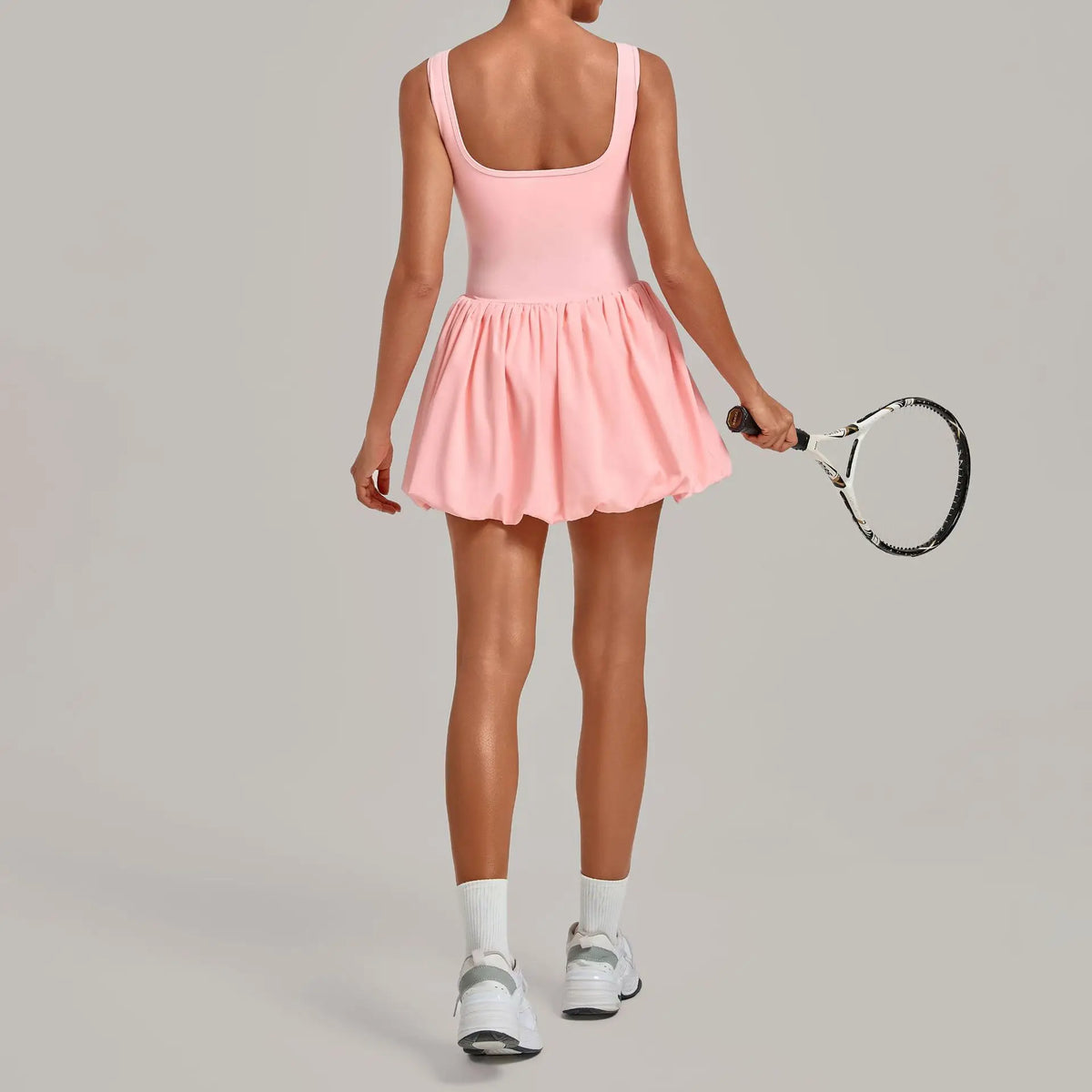 Fluffy Skirt Golf Dress