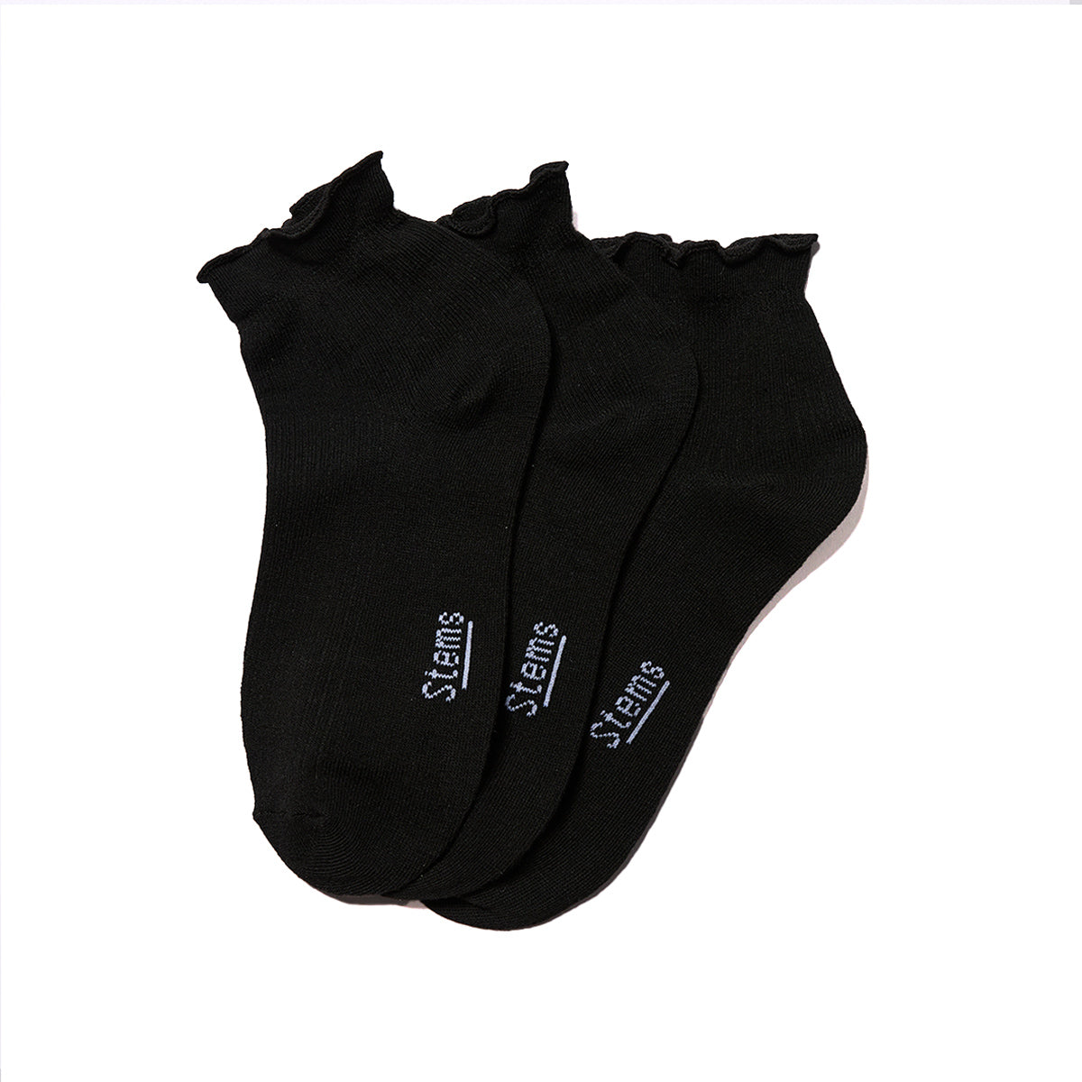 3-Pack Everyday Ruffle Socks